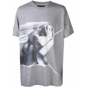 100% authentic Givenchy Nude Girl Grey T-Shirt XL